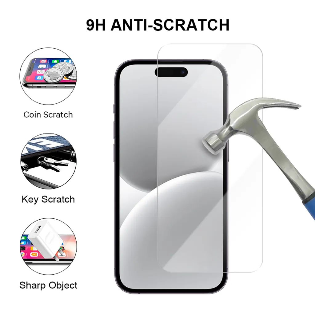 SiGN Ultra Slim Cover til iPhone 16 - Gennemsigtig