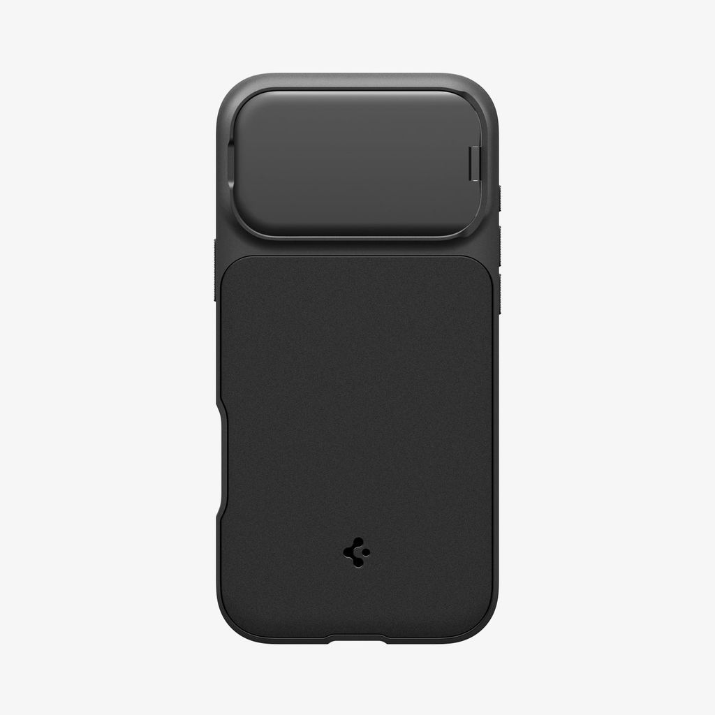 Spigen Optik Armor MagFit Deksel til iPhone 18 Pro / 17 Pro - Svart
