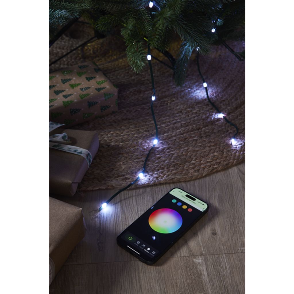 Star Trading Smart juletrebelysningslenke, 2m – Flerfarget