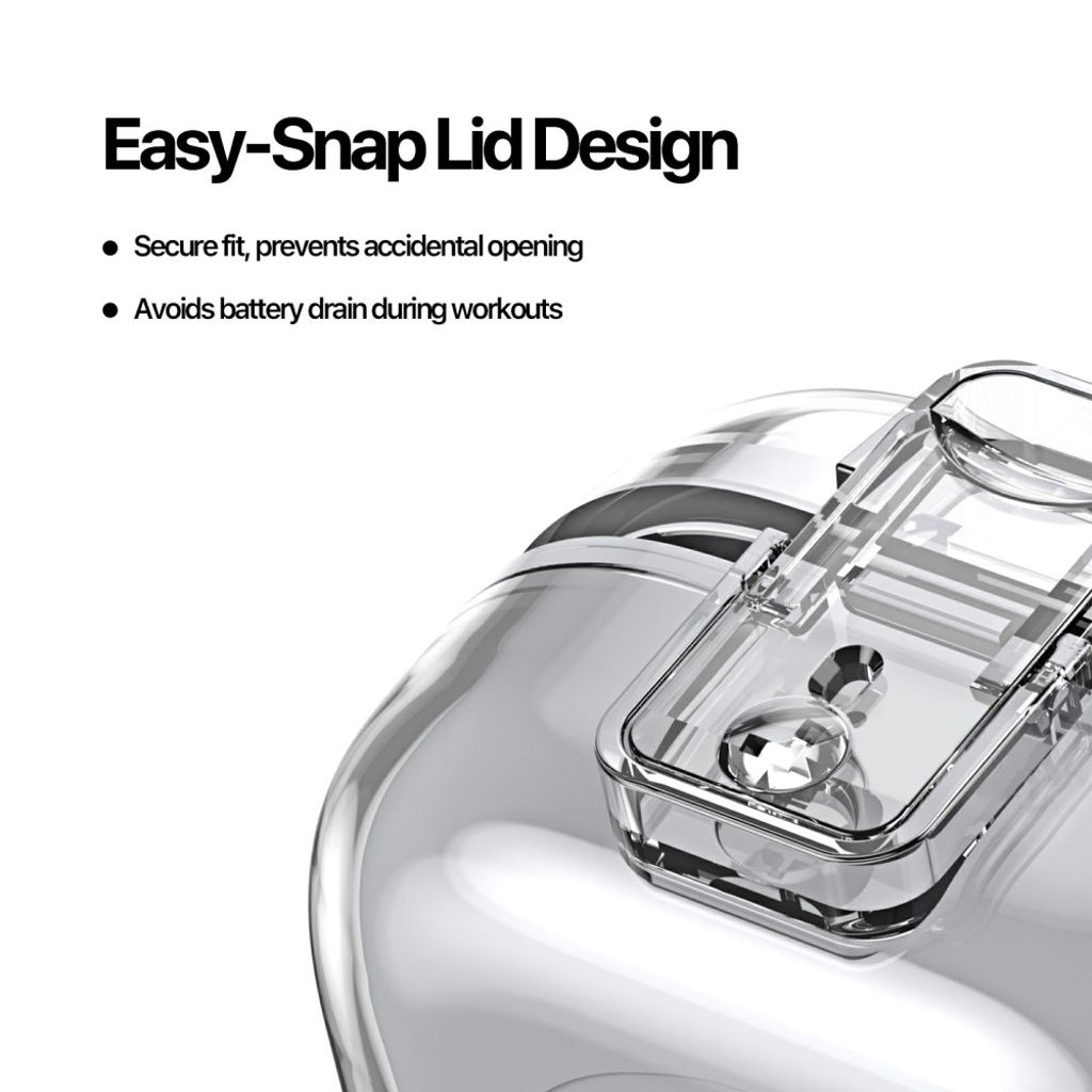 DUX DUCIS Samsung Galaxy Buds4/Buds4 Pro Kuori Karabiinilla – Musta