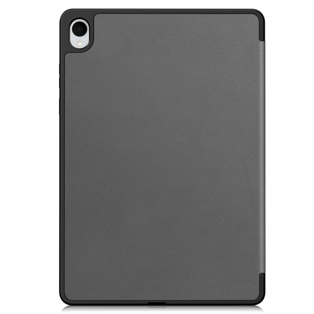 Samsung Galaxy Tab S11 Kotelo jalustalla ja kynäpaikalla – harmaa