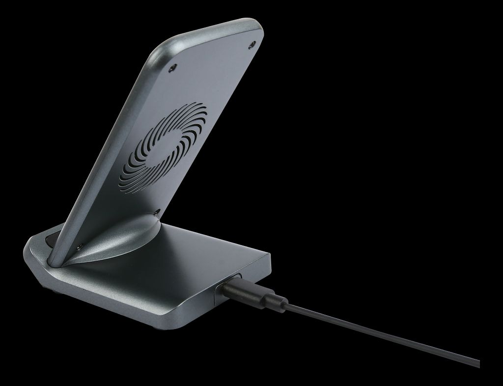 Essentials Qi langaton latausteline 15W, USB-C-kaapeli 1m