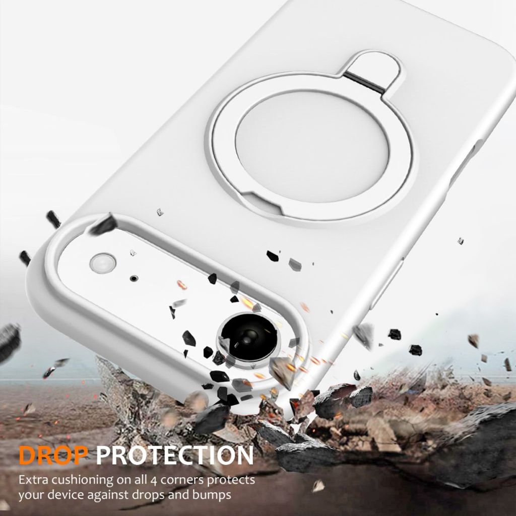 iPhone 17 Air Case MagSafe Kickstand - White