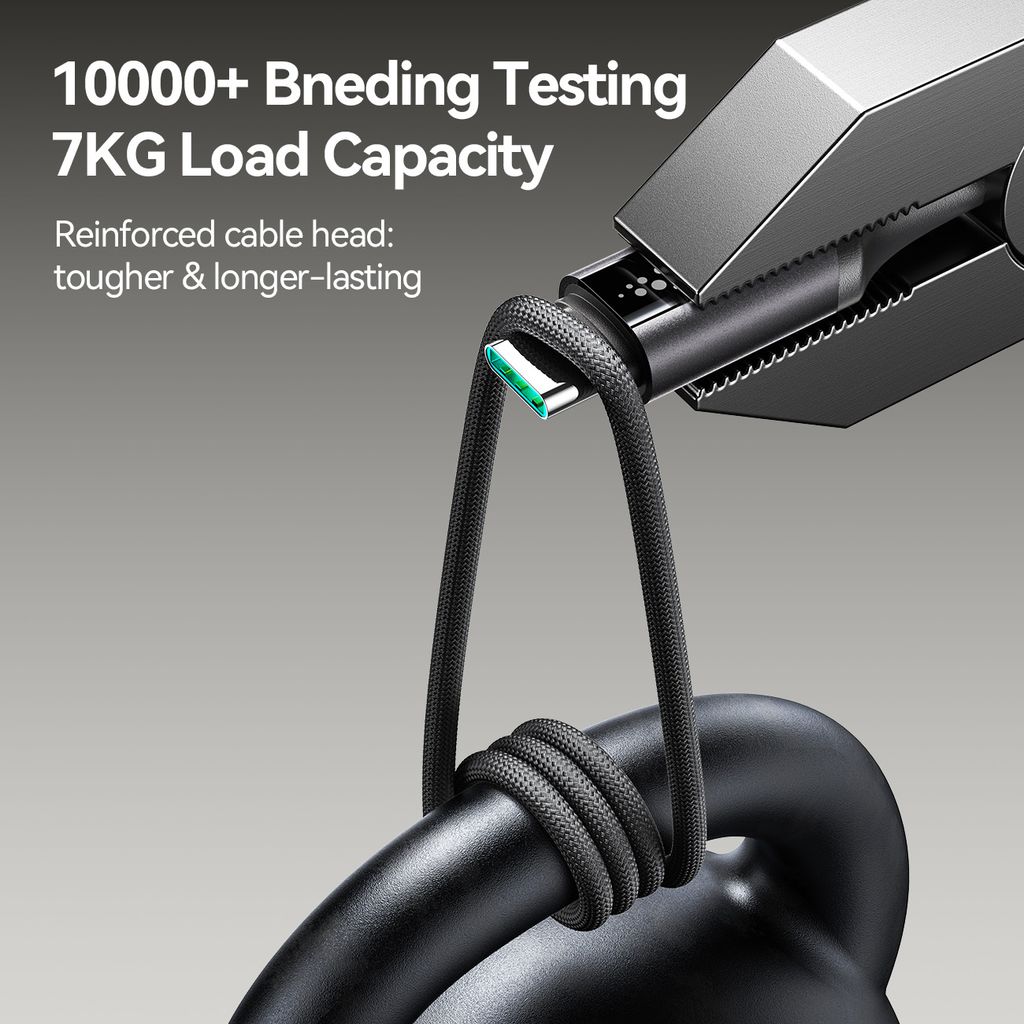 Joyroom S-A60 hurtigopladerkabel USB-C til USB-C 100W – 1,2 m, sort