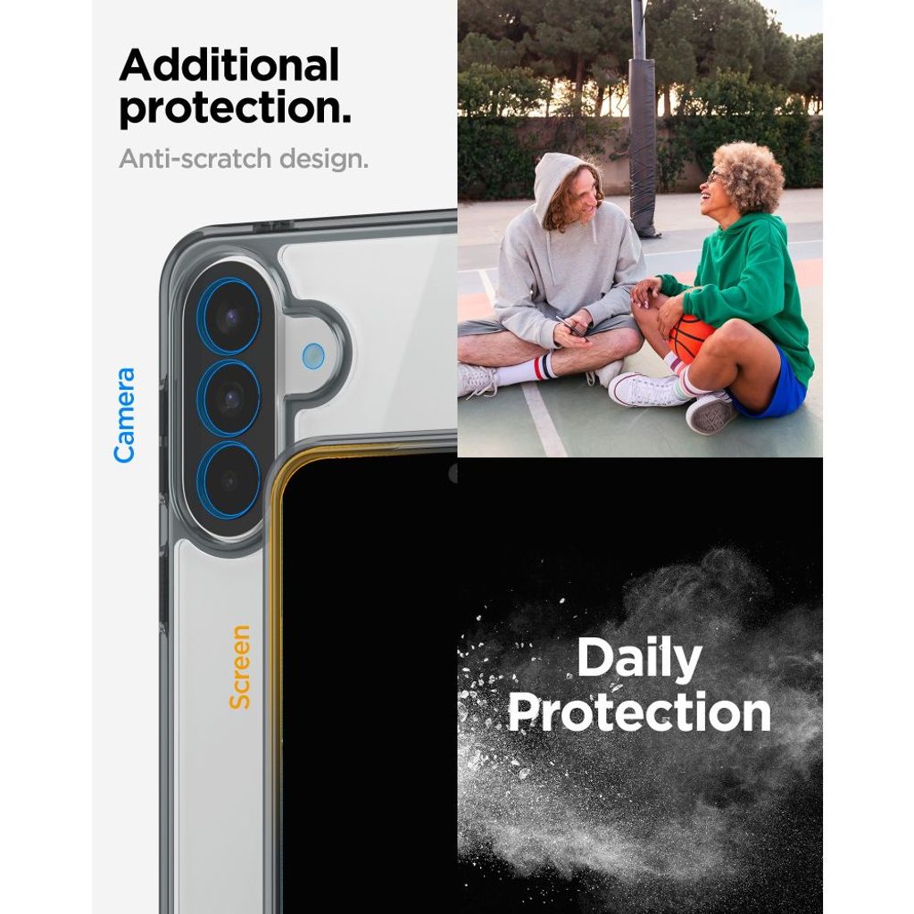 Spigen Ultra Hybrid Cover til Samsung Galaxy A57 5G - Gennemsigtig