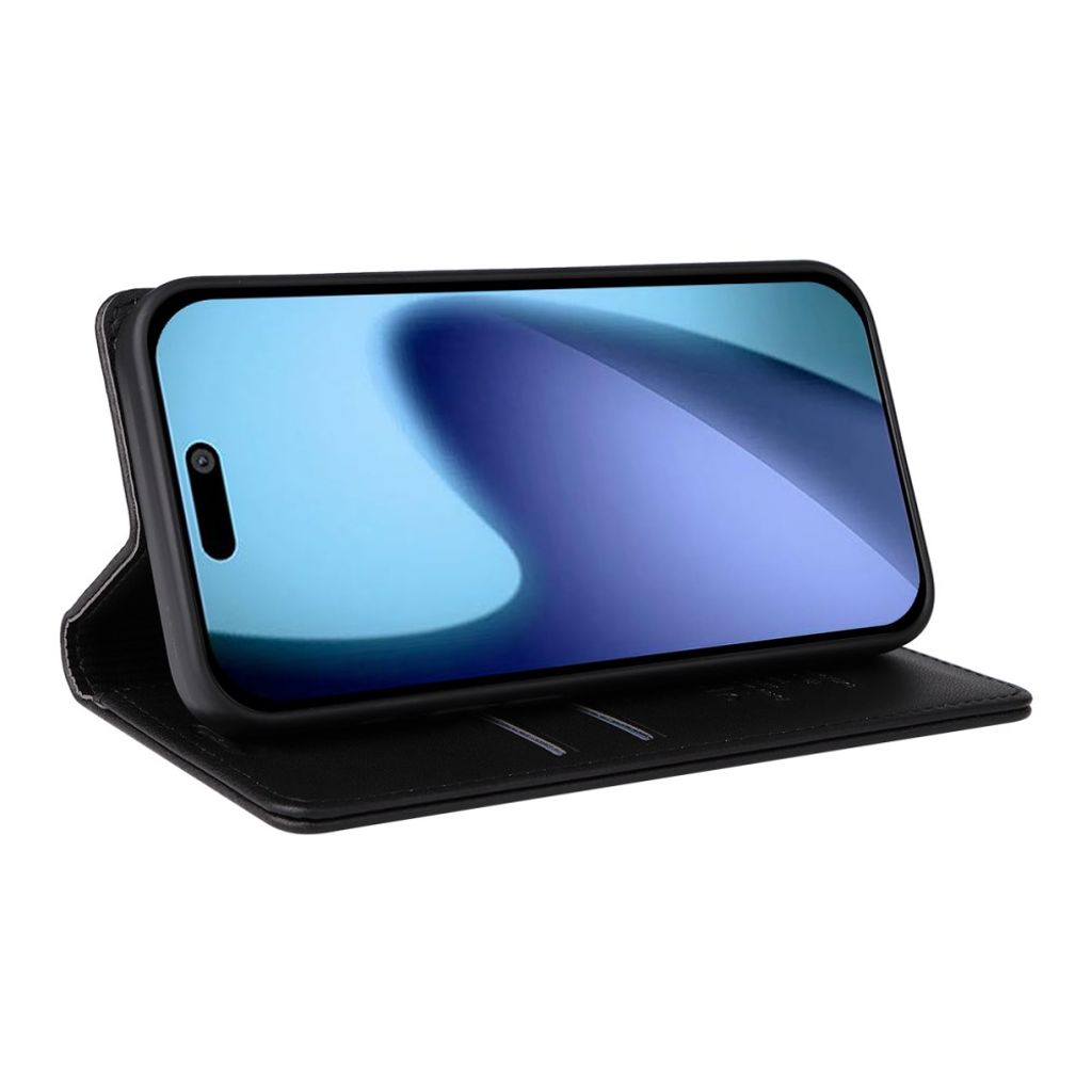 YIKATU iPhone 17 Air Plånboksfodral - Svart