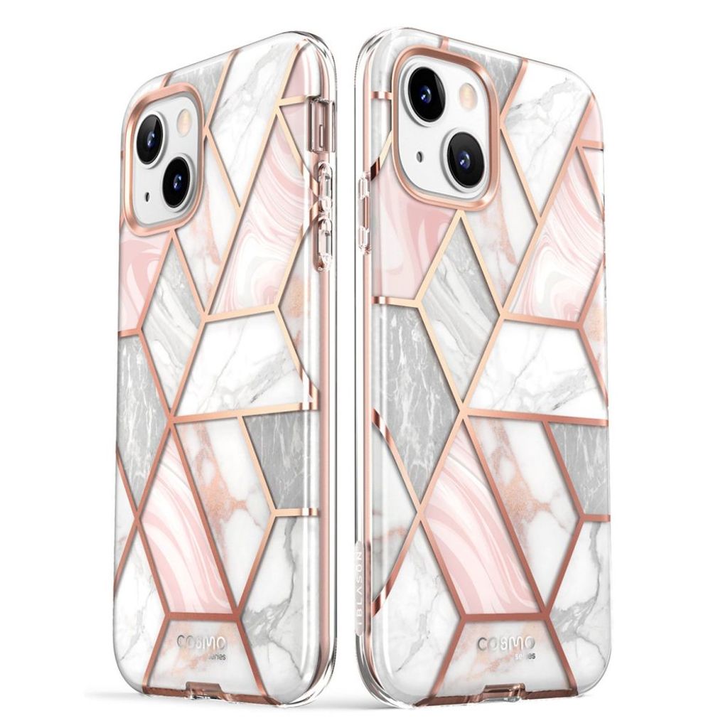 Supcase Cosmo Cover til iPhone 14 Plus - Pink Marble