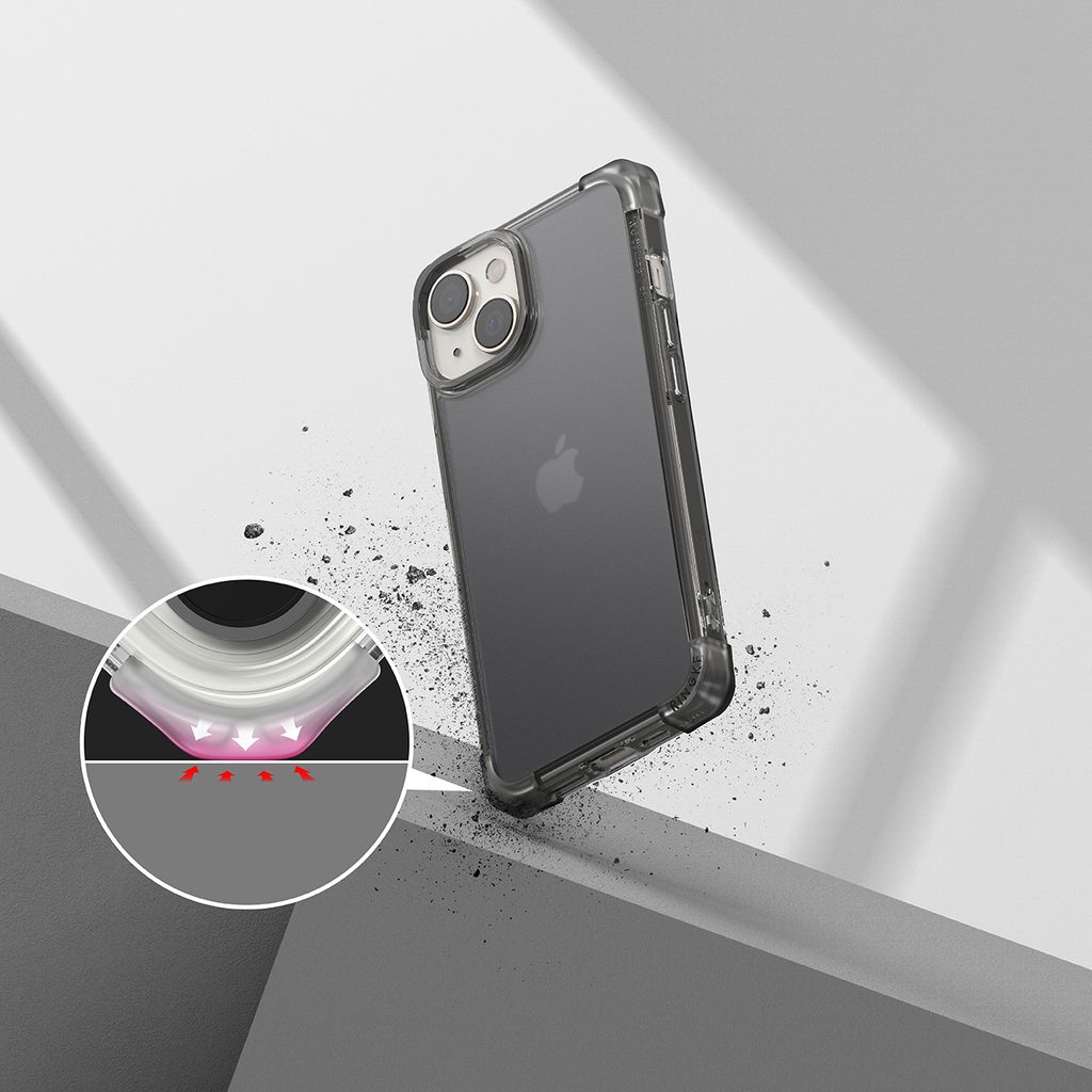 Ringke Fusion Bumper Case for iPhone 14 Plus - Gray