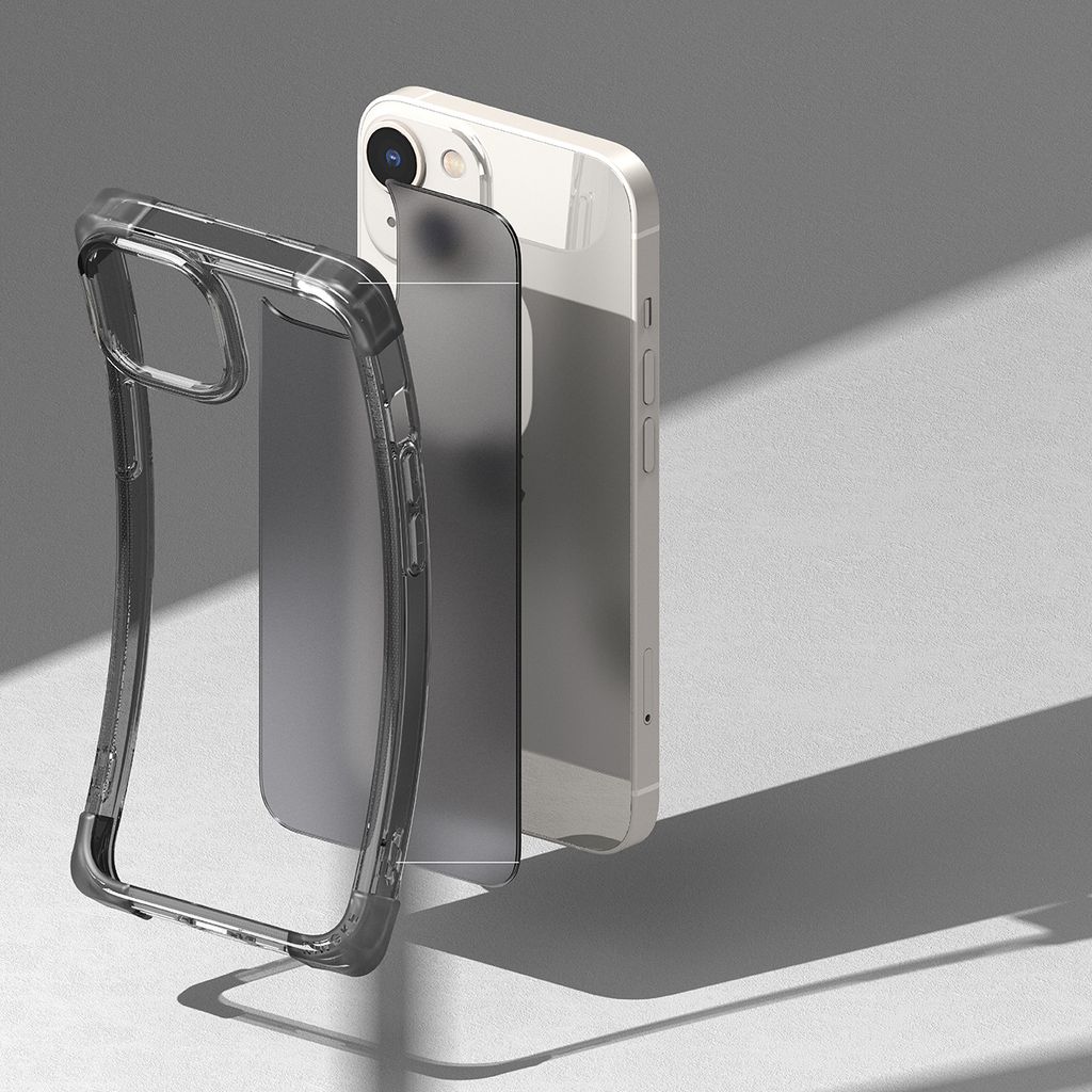 Ringke Fusion Bumper Case for iPhone 14 Plus - Gray