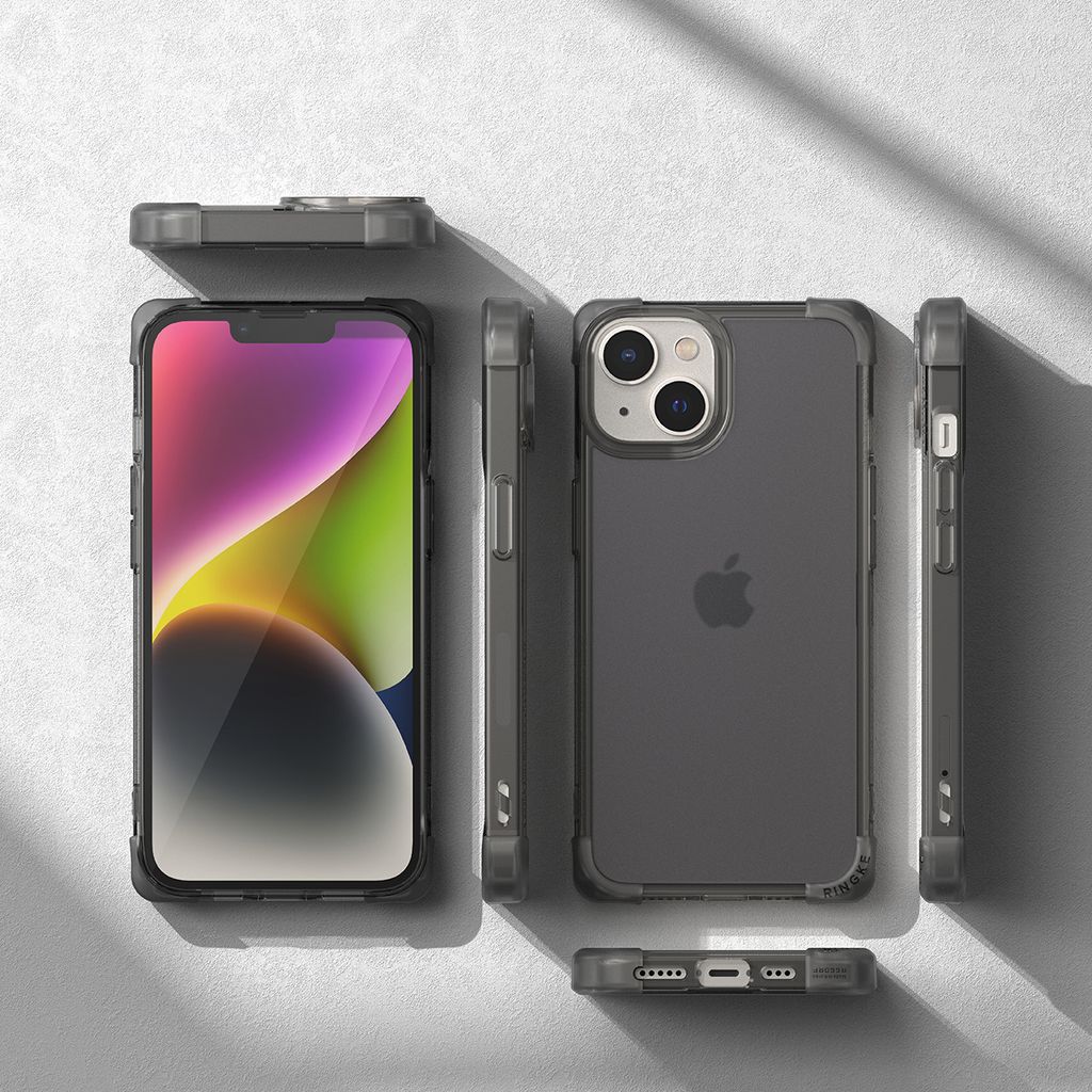 Ringke Fusion Bumper Case for iPhone 14 Plus - Gray
