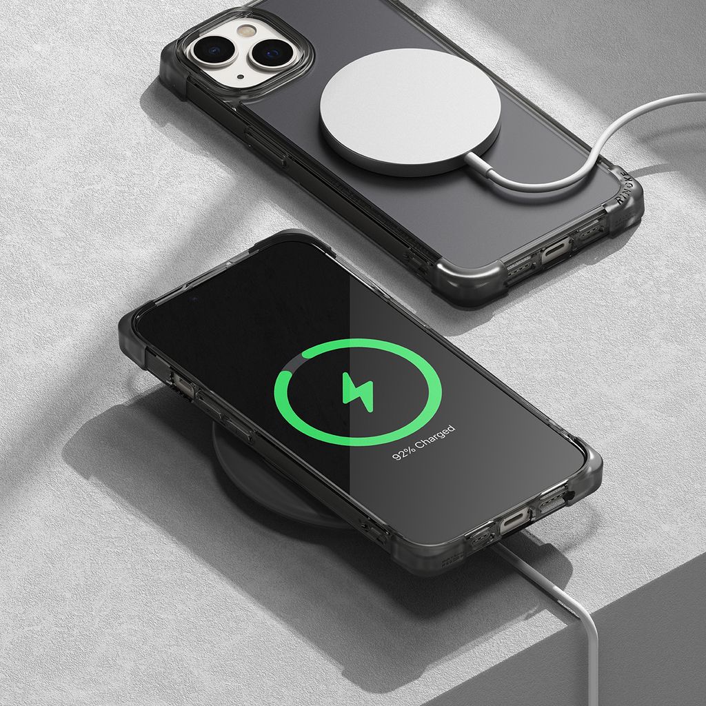 Ringke Fusion Bumper Case for iPhone 14 Plus - Gray