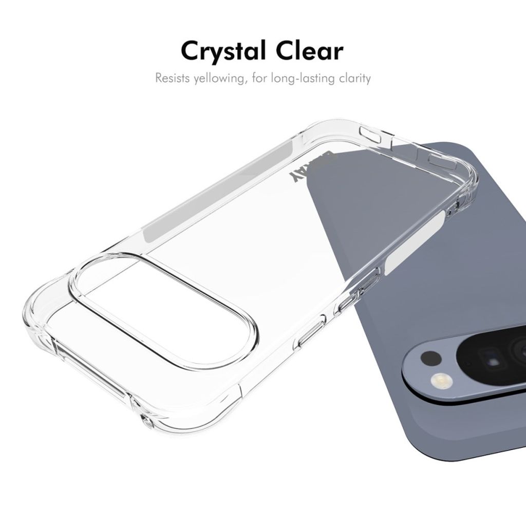 ENKAY HAT PRINCE Google Pixel 11 Pro XL Deksel TPU - Gjennomsiktig