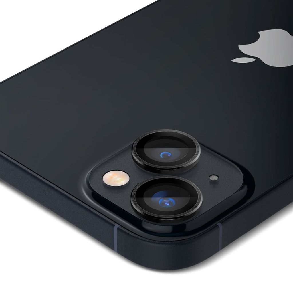 Spigen Glas.tR EZ Fit Optik 2-Pack Linsebeskyttelse til iPhone 14/Plus/15/Plus
