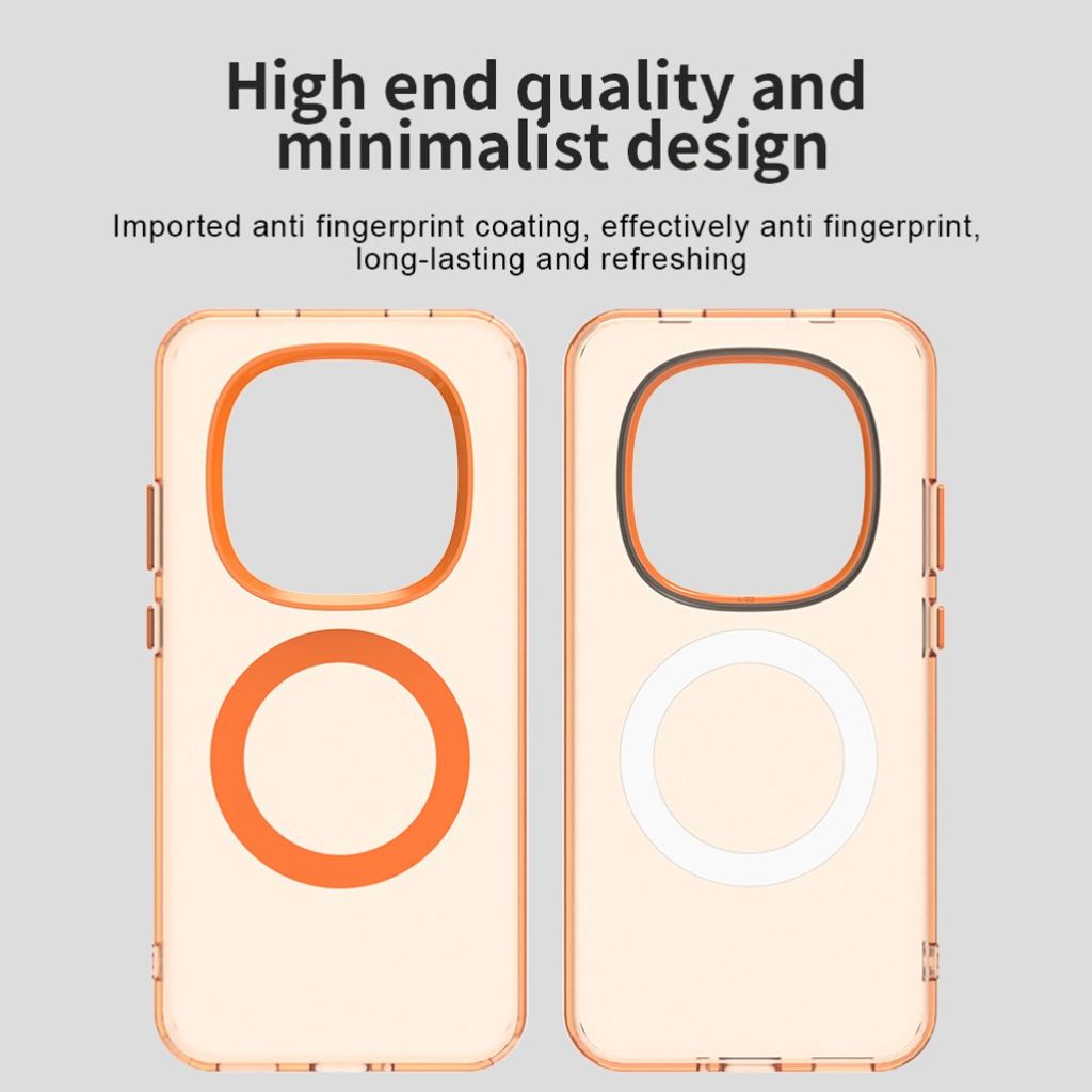 Xiaomi Redmi Note 15 Pro 5G MagSafe kompatibel cover - Orange