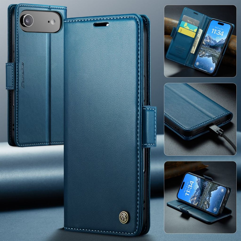 CASEME iPhone Air Etui med Kortplads - Blå