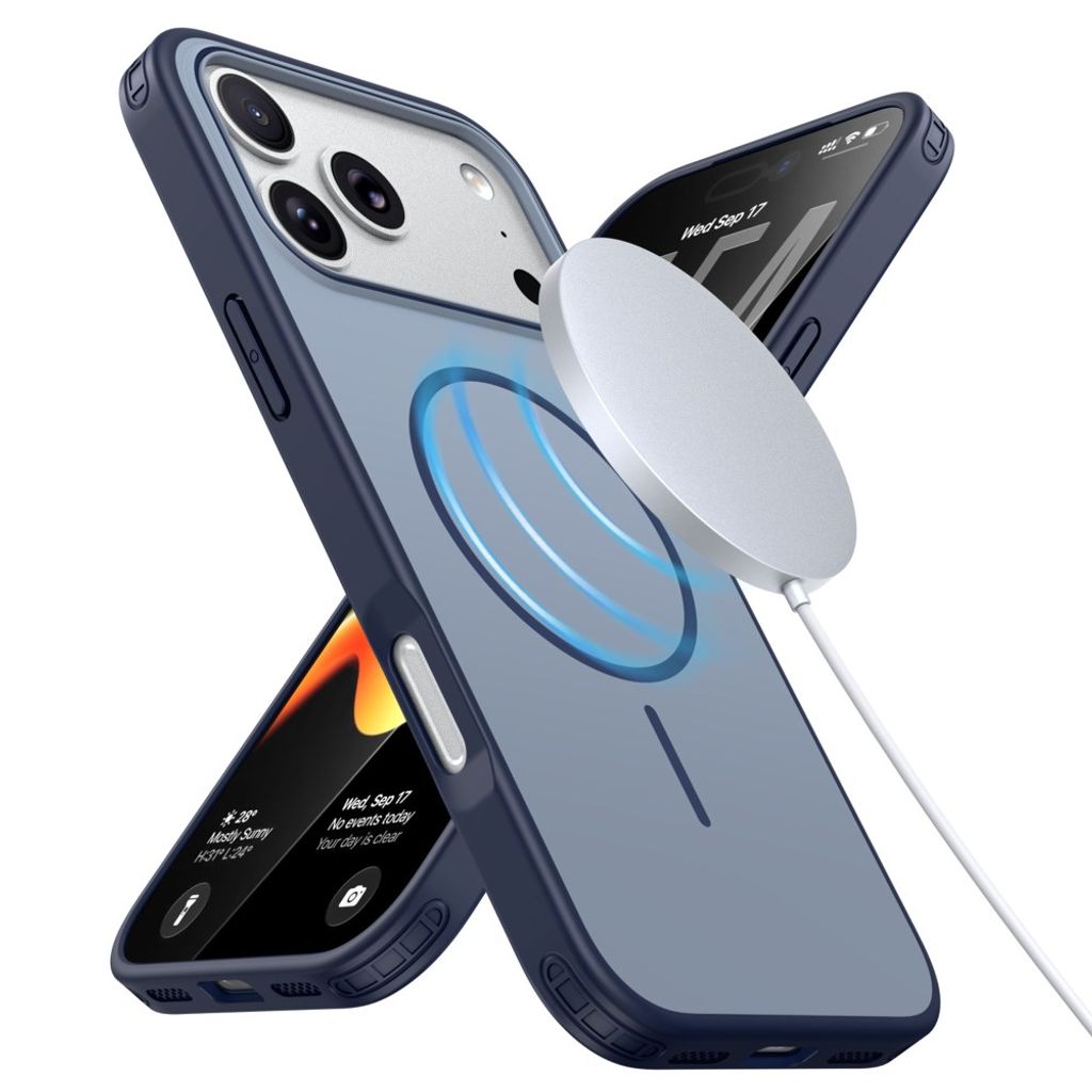 iPhone 18 Pro Max/17 Pro Max MagSafe Skal - Blå