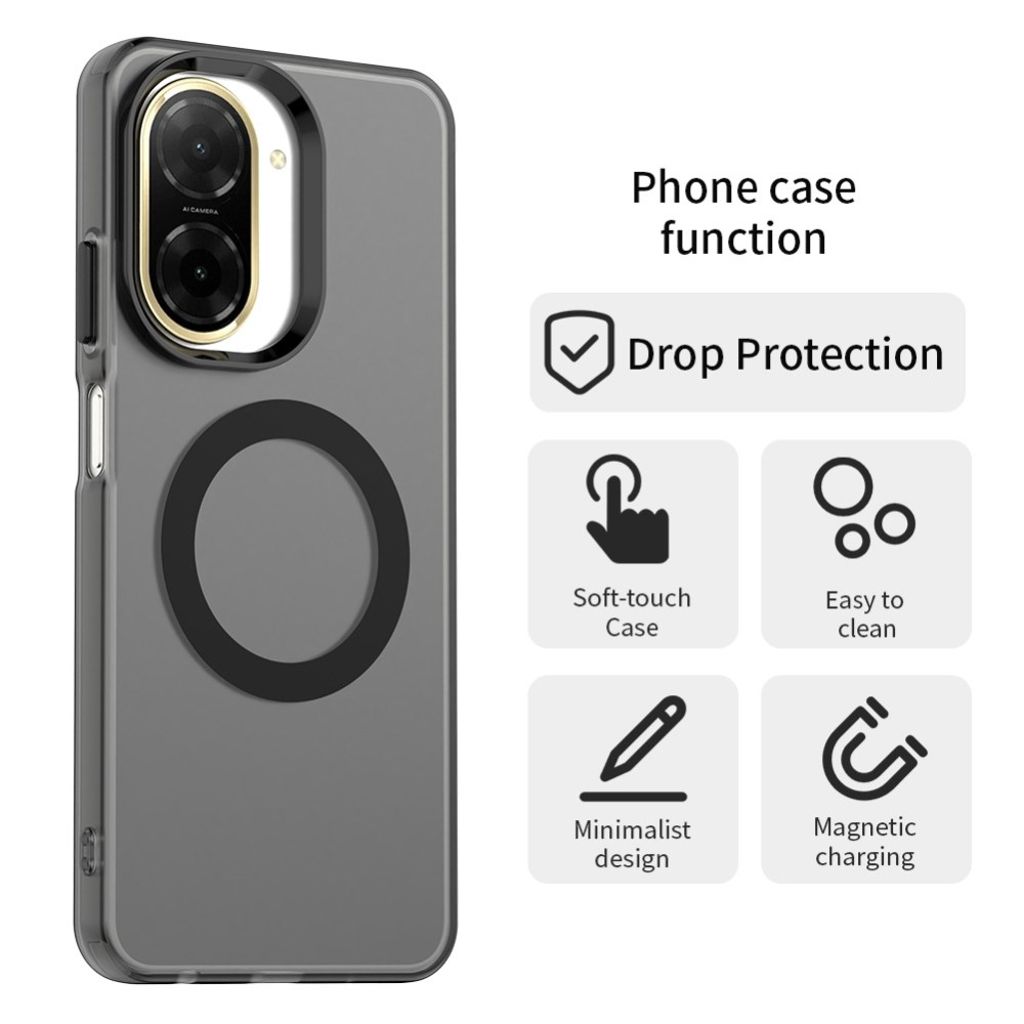 Xiaomi Redmi A5 4G Deksel MagSafe-kompatibel Hybrid - Svart