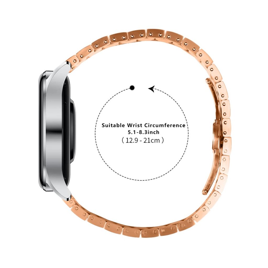 Garmin Venu 2 Urrem, 22mm - Rose guld