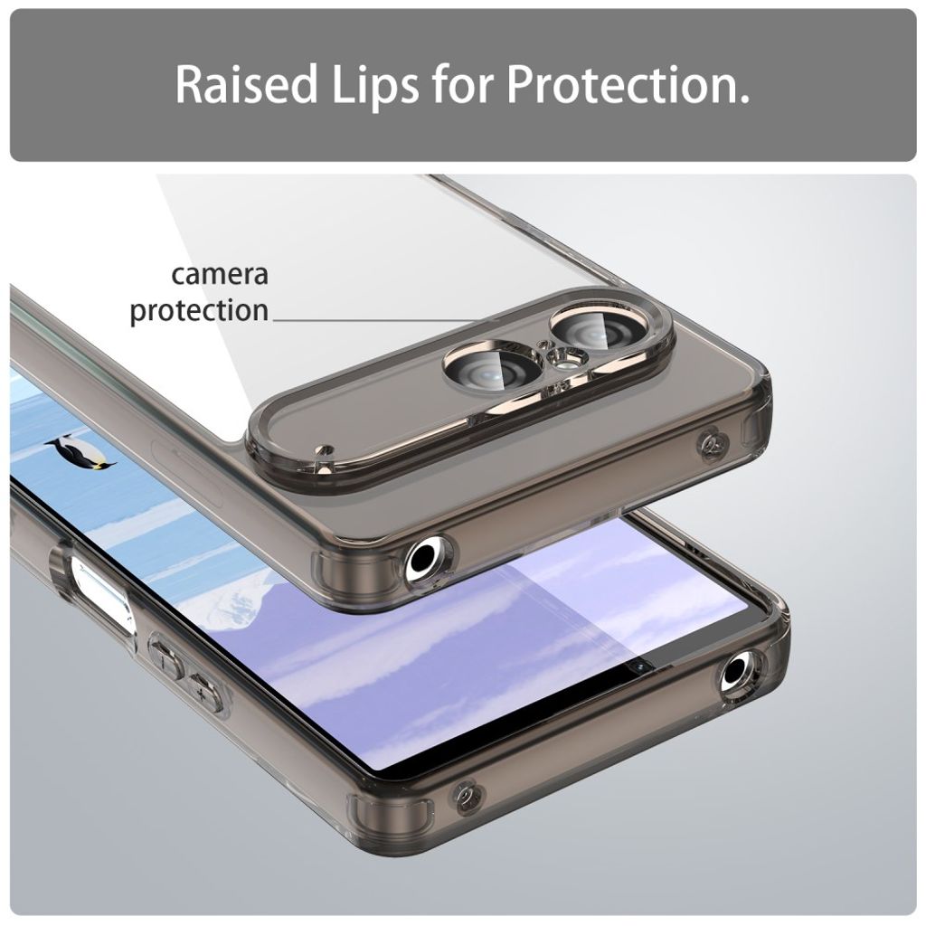 Sony Xperia 10 VII Skal i akryl - Svart