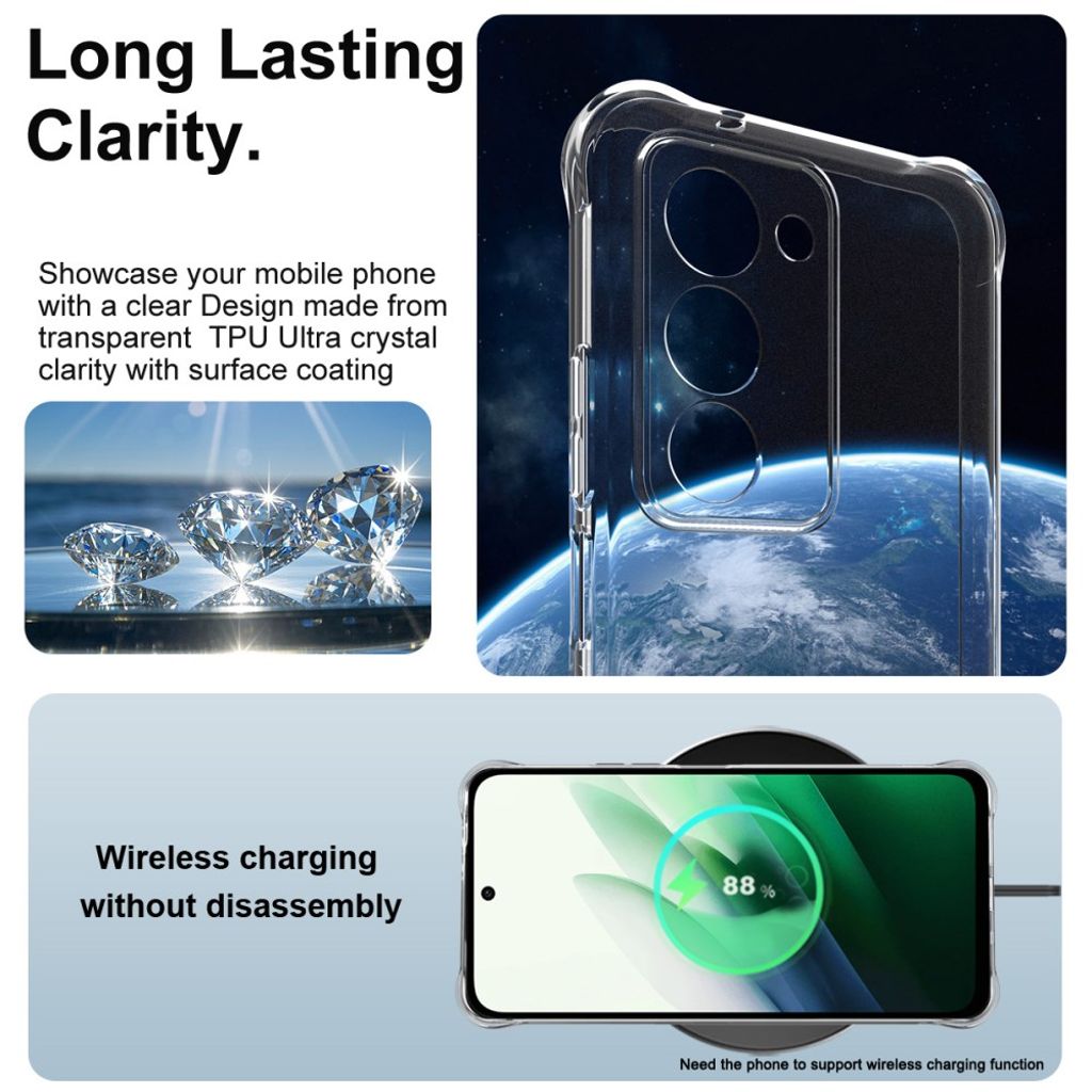 IMAK Xiaomi Redmi 15 / Poco C85 4G TPU Case - Transparent