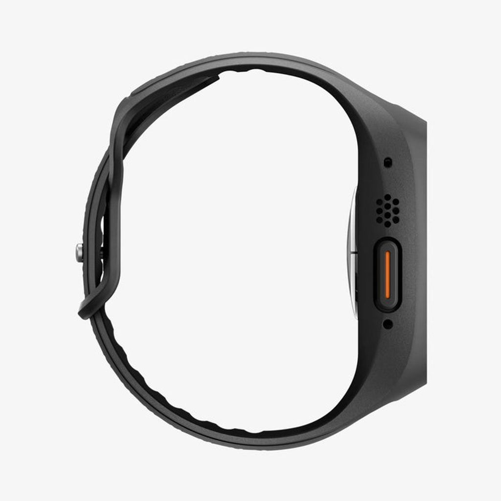 Spigen Apple Watch Ultra 4/3/2/1 49mm Kellonranneke & Kuori Liquid Air Pro - Musta