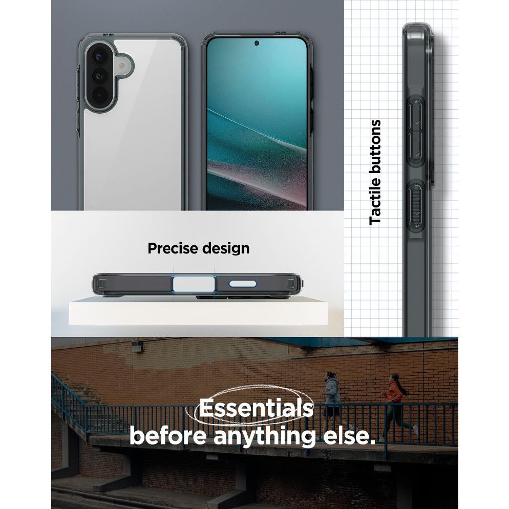 Spigen Ultra Hybrid Cover til Samsung Galaxy A57 5G - Gennemsigtig