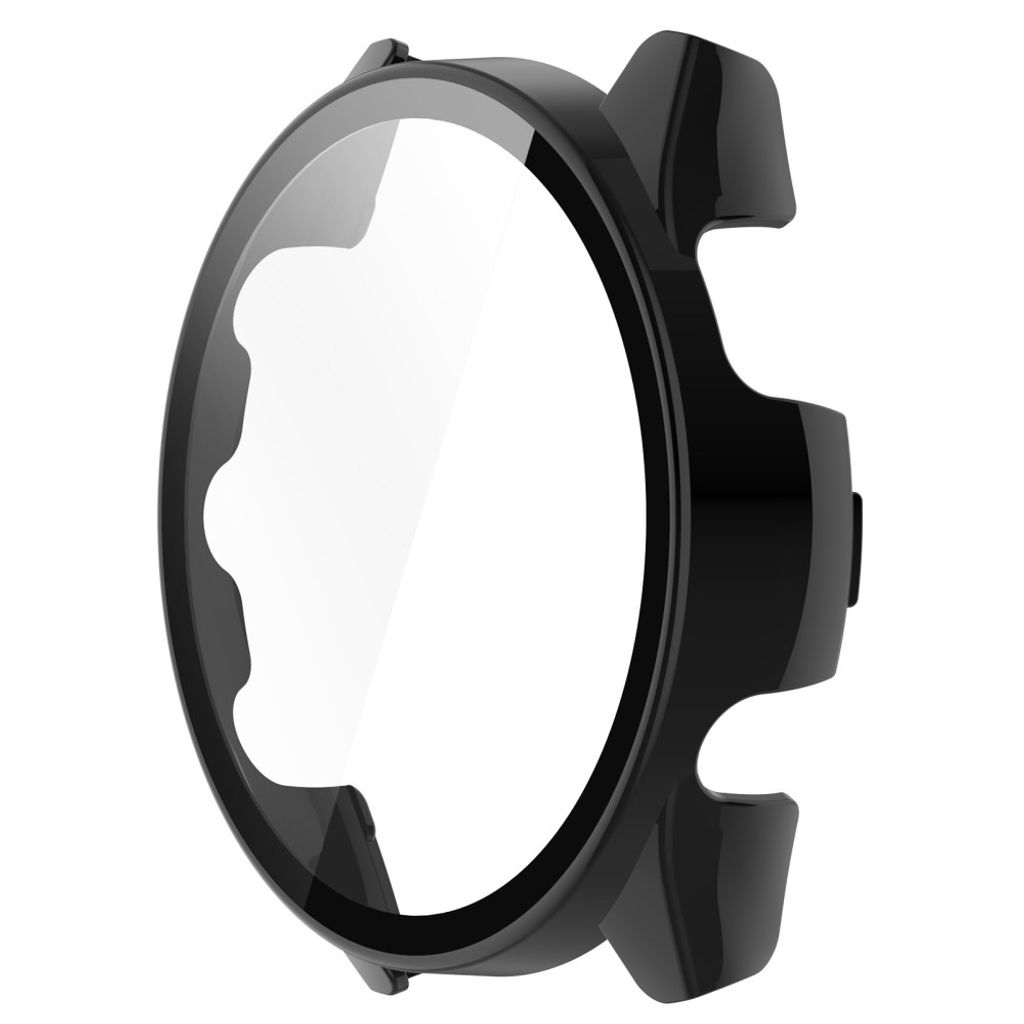 Garmin Forerunner 165/165 Music Skal med Skärmskydd i Härdat Glas – Svart