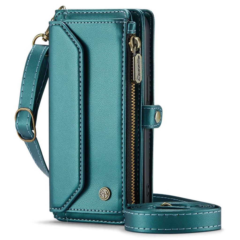 CASEME iPhone 16 Pro Lommeboketui Kortholder og Stativ – Grønn