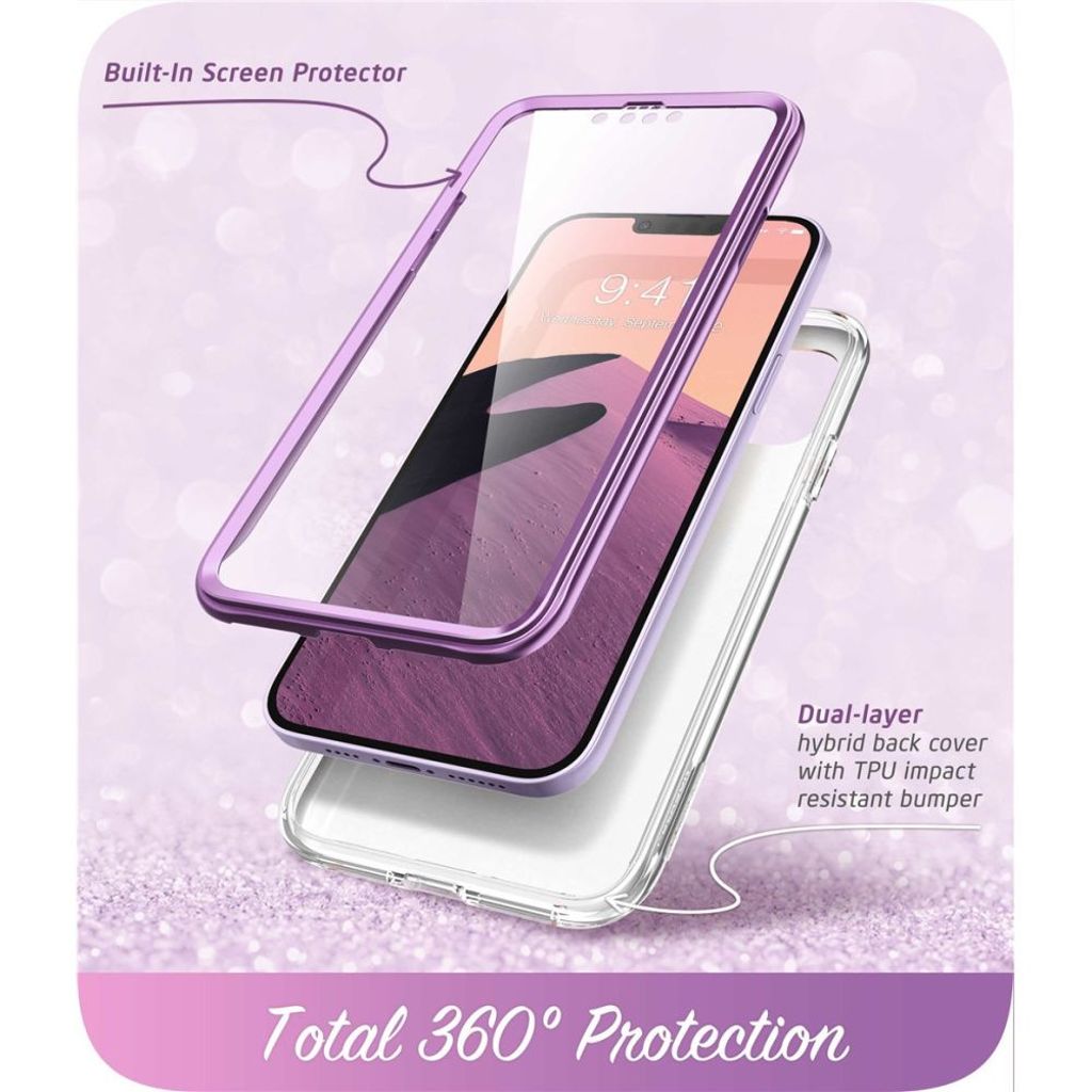 Supcase Cosmo Cover til iPhone 14 Plus - Pink Marble