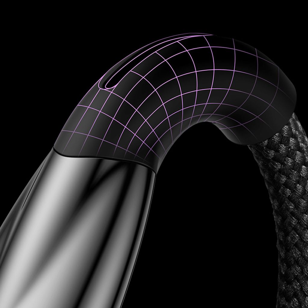 Baseus Glimmer Series kabel USB-A til Lightning 2m sort