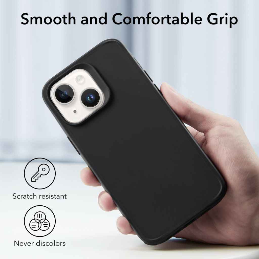 ESR Classic Hybrid Halolock MagSafe Cover til iPhone 14 Plus - Sort