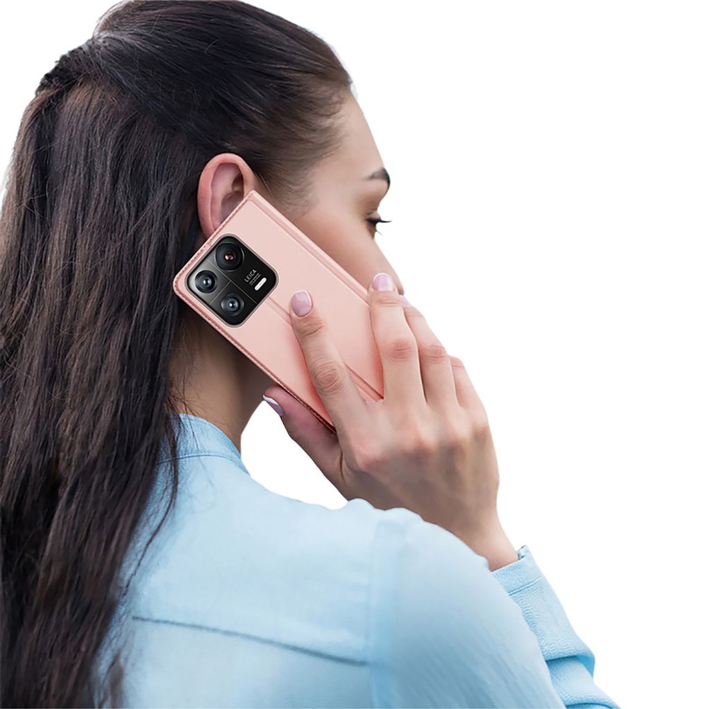 Dux Ducis Skin Pro -kotelo till Xiaomi 13 Pro - Vaaleanpunainen