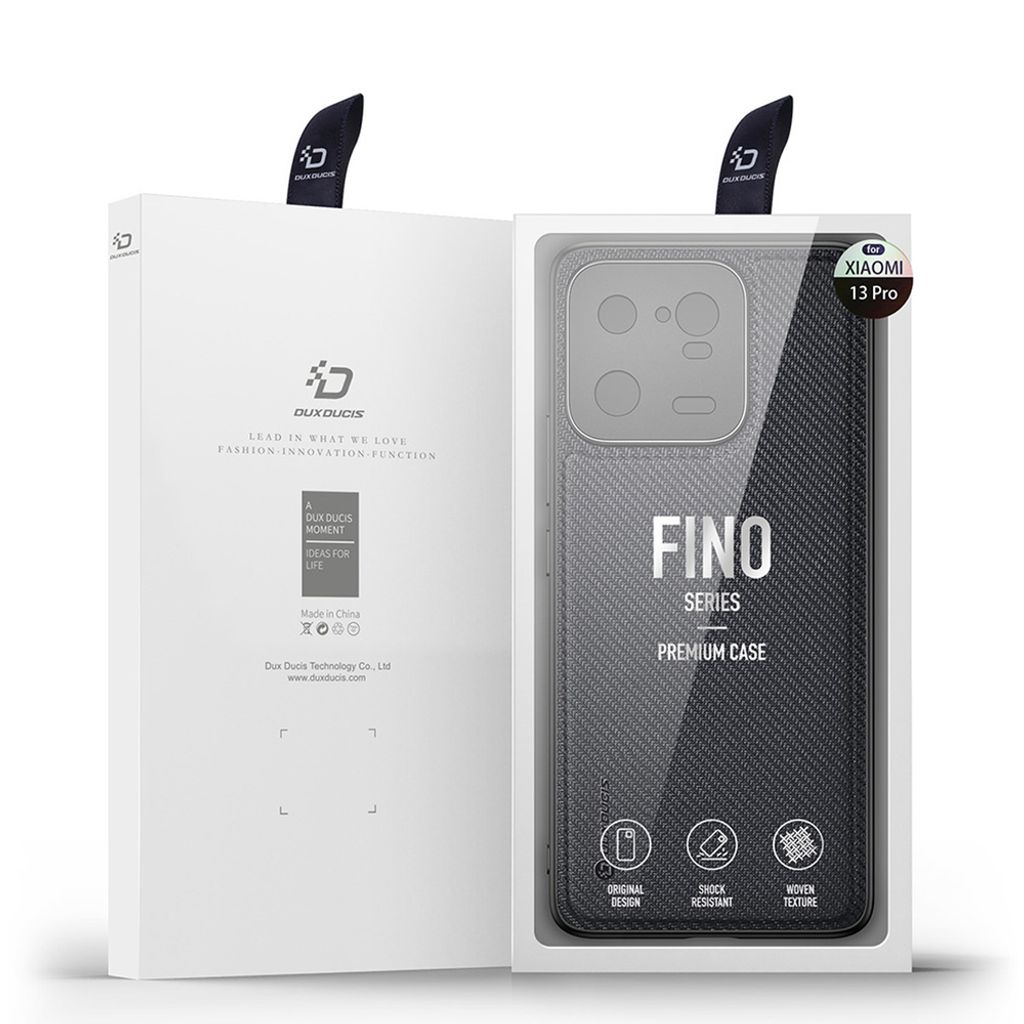 Dux Ducis Fino -kuori till Xiaomi 13 Pro - Harmaa