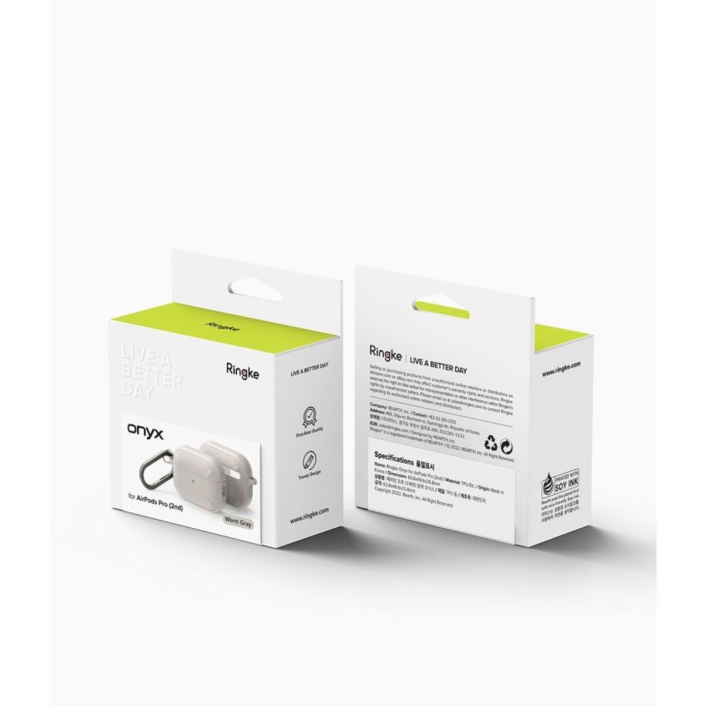 Ringke Onyx Case for AirPods Pro 1 / 2 - Gray