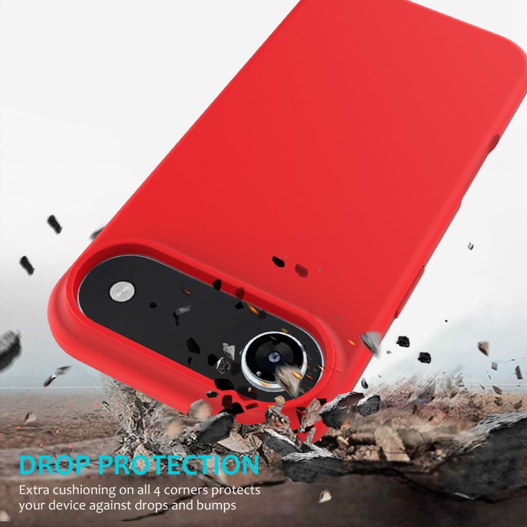 iPhone Air Silikonikuori - Punainen
