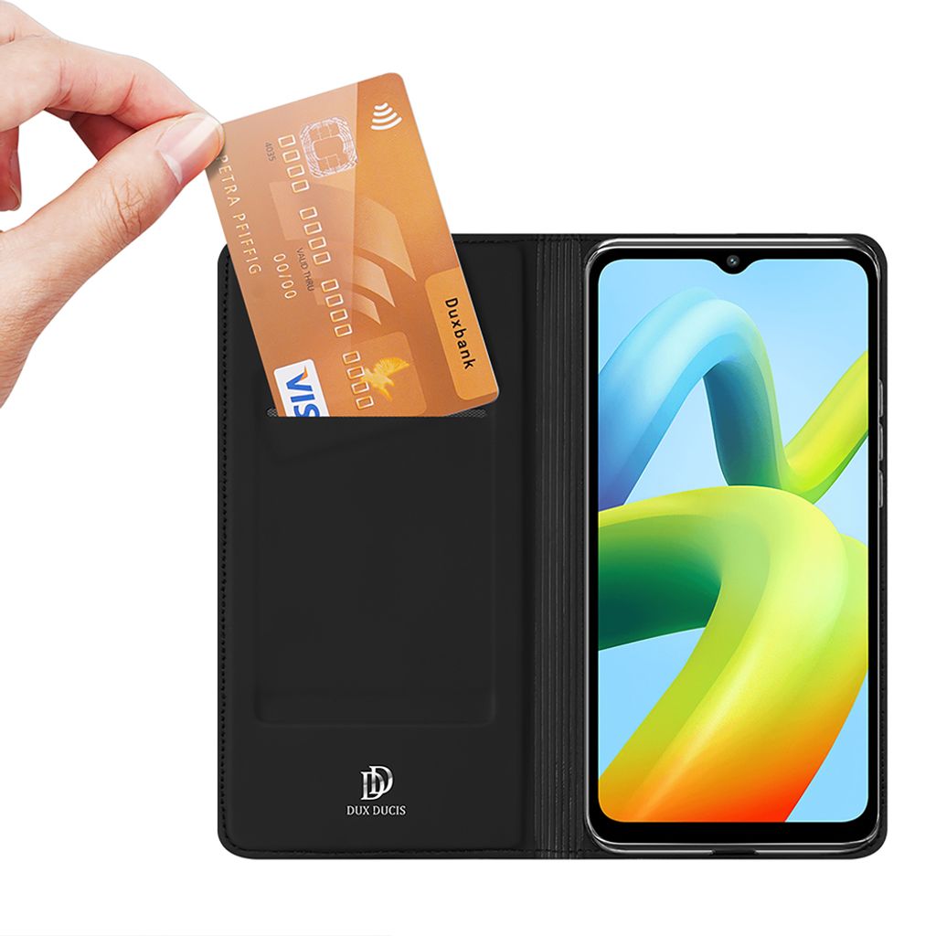 Dux Ducis Skin Pro -kotelo till Xiaomi Redmi A1 Plus - Musta