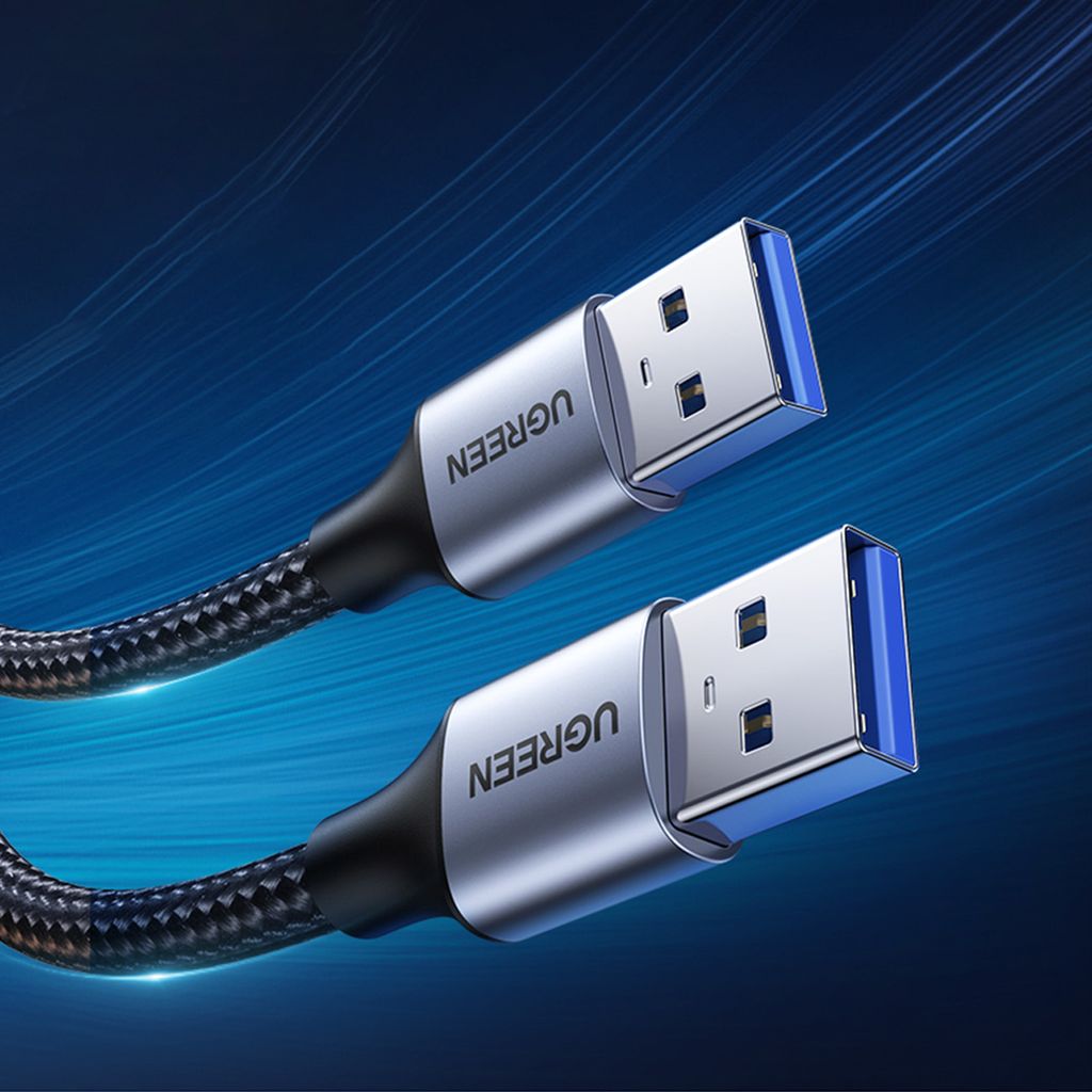 Ugreen USB 3.0 kabel 1m grå – hurtig overførsel og opladning