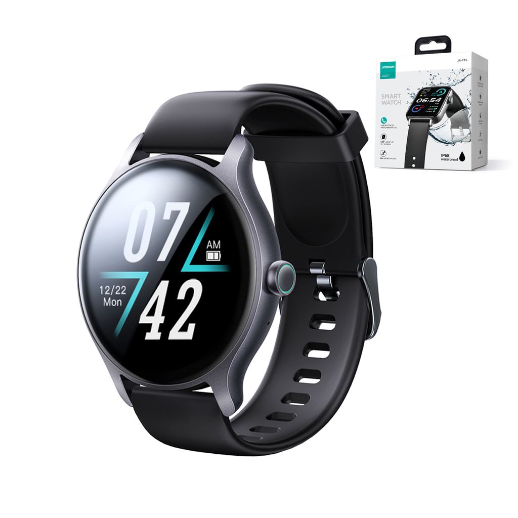 Joyroom Classis Series JR-FC1 smartklokke med samtalefunksjon, IP68, grå