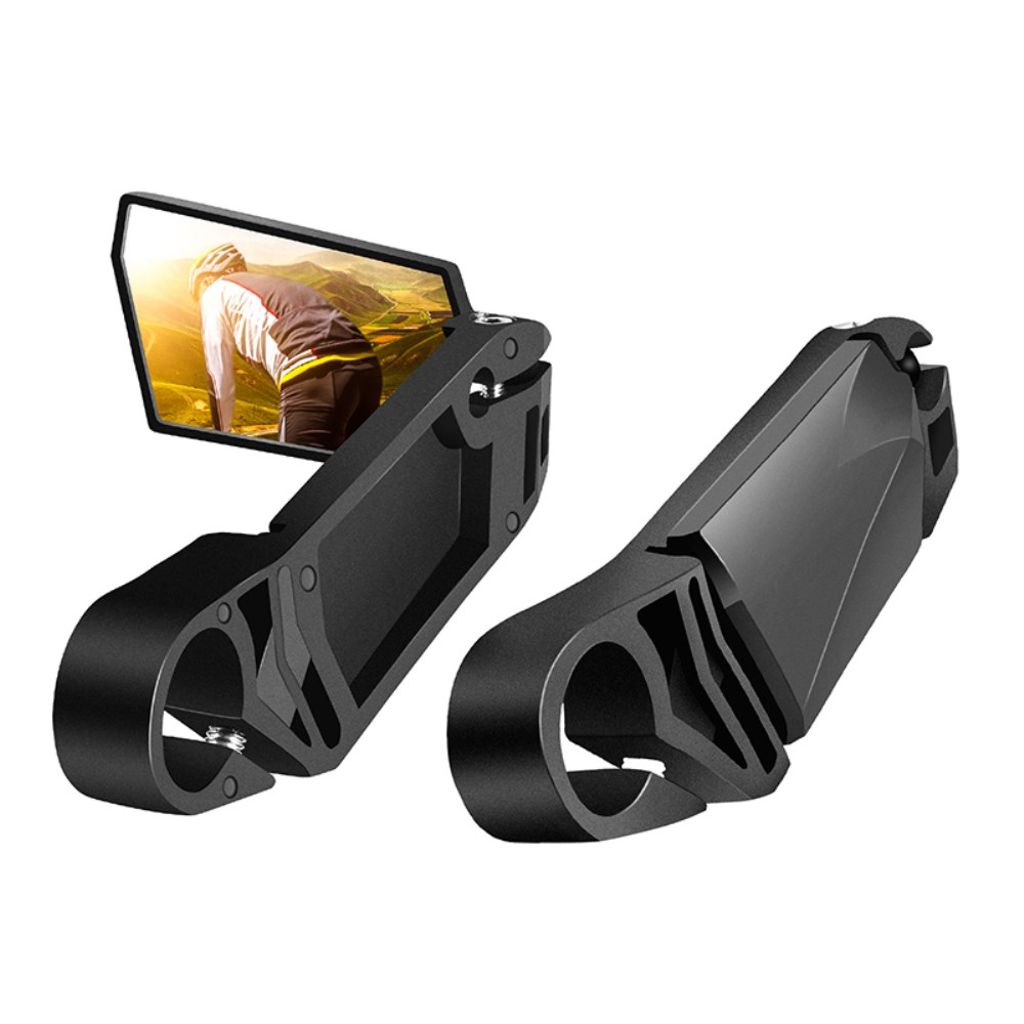 WEST BIKING Backspegel för cykelstyre, 2-pack – svart