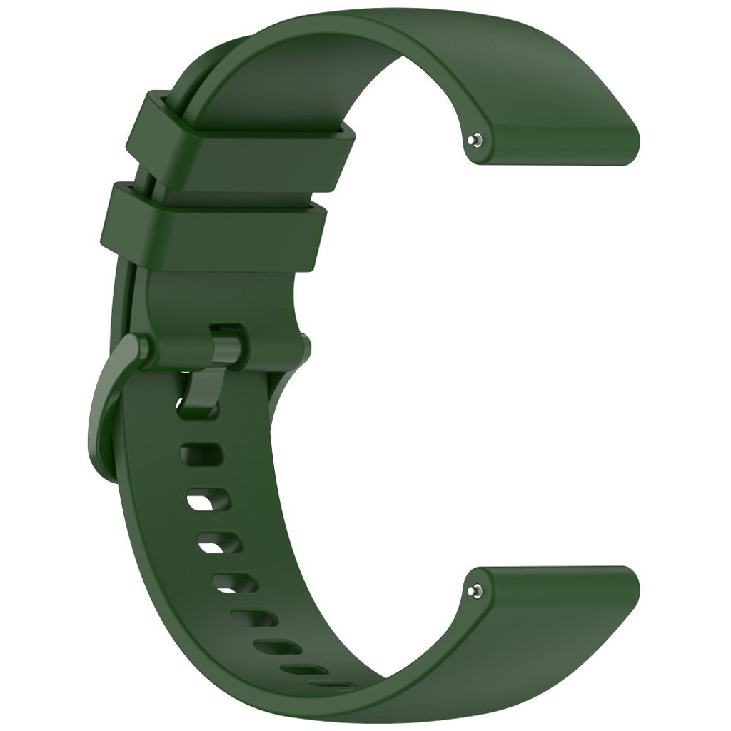 Garmin Forerunner 265 etc. Klockarmband i silikon - Mörkgrön
