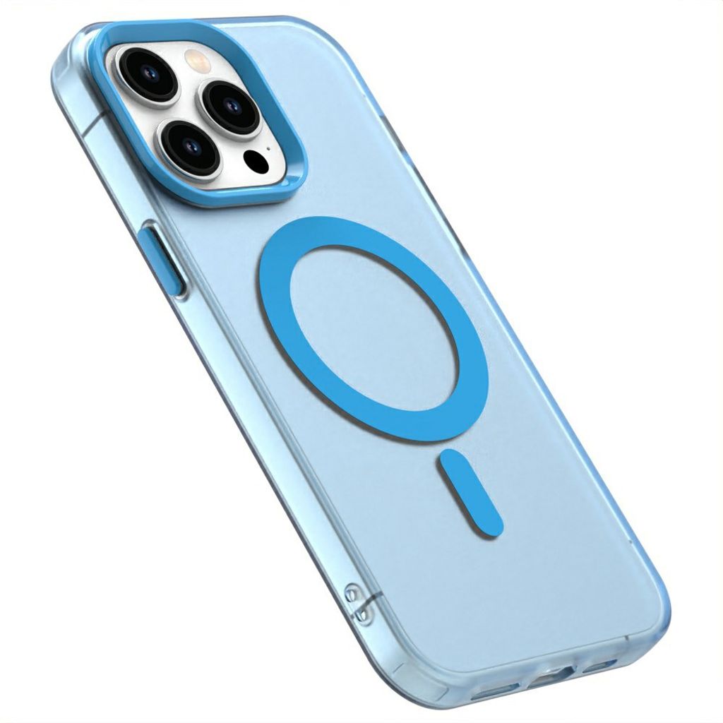 Candy Series iPhone 13 Pro Max MagSafe-yhteensopiva Kuori - Sininen