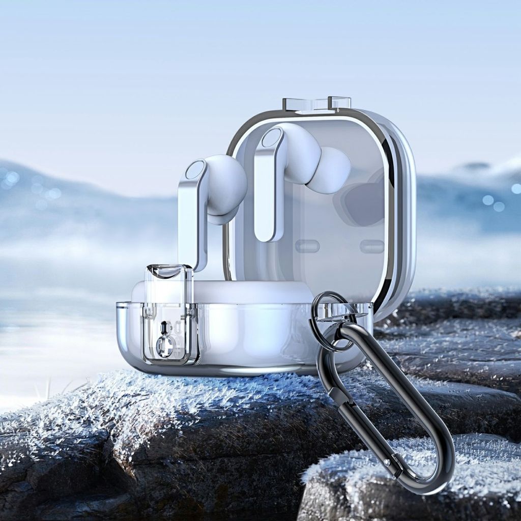 DUX DUCIS Samsung Galaxy Buds4/Buds4 Pro Kuori Karabiinilla – Musta