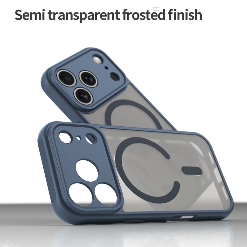 iPhone 18 Pro Max / 17 Pro Max MagSafe Deksel - Blå