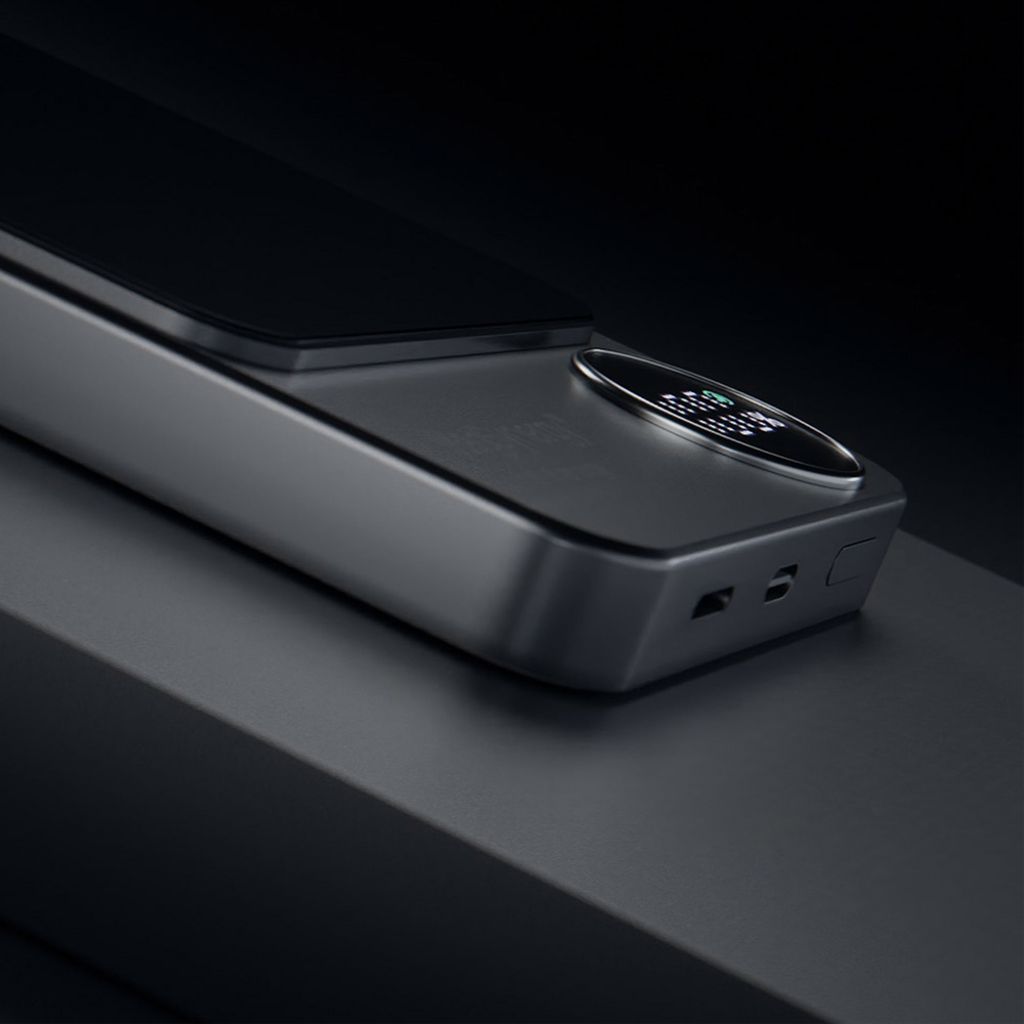 3mk MagSynergy powerbank 10000 mAh med MagSafe – svart