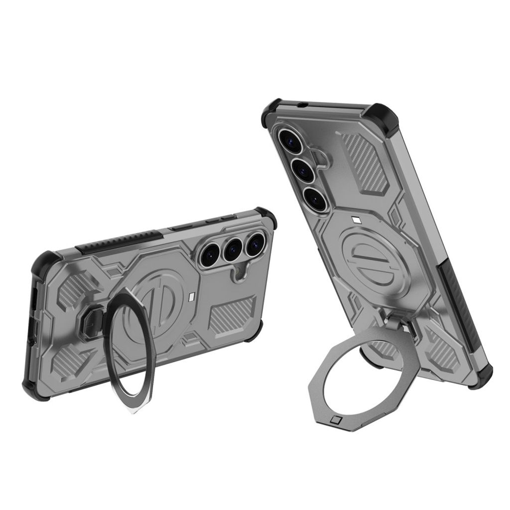 Samsung Galaxy S26 / S26 Pro Skal med Stativ - Grå