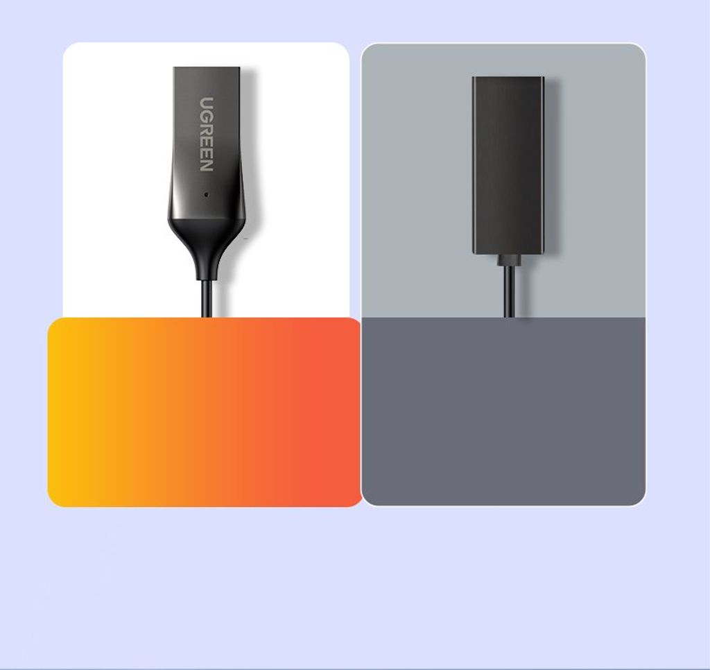 Ugreen Bluetooth 5.3 audio receiver USB-kabel till AUX svart