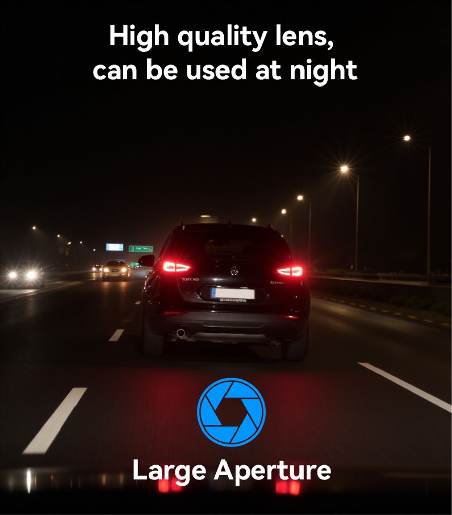 YESIDO KM24 -peruutuspeilikamera autoon, jossa on Carplay – Android Auto, AirPlay-näyttö