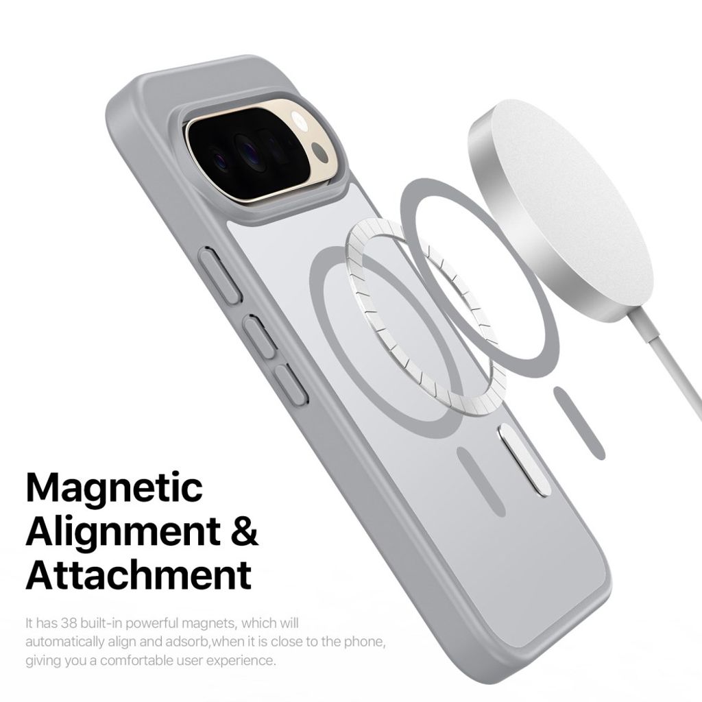 DUX DUCIS Google Pixel 11 Pro XL / 10 / 9 Pro XL MagSafe Skal - Grå