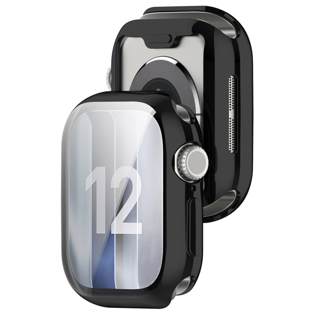 Apple Watch 12 46mm Heldekkende deksel - Svart