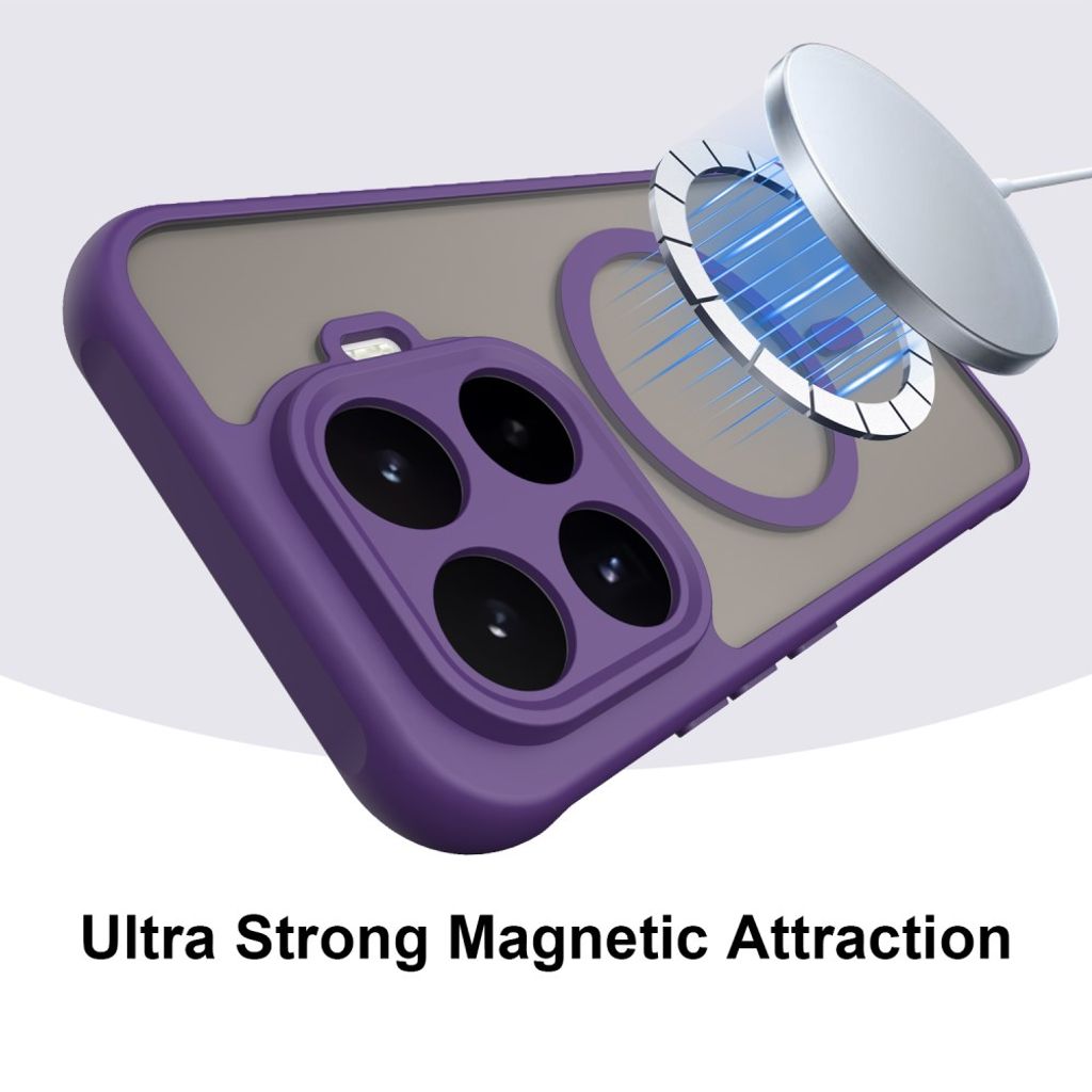 Xiaomi 17T MagSafe-kuori huurretulla takapinnalla - Violetti